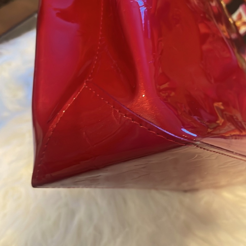 Louis Vuitton Red Mini Bag - Picture 10 of 12